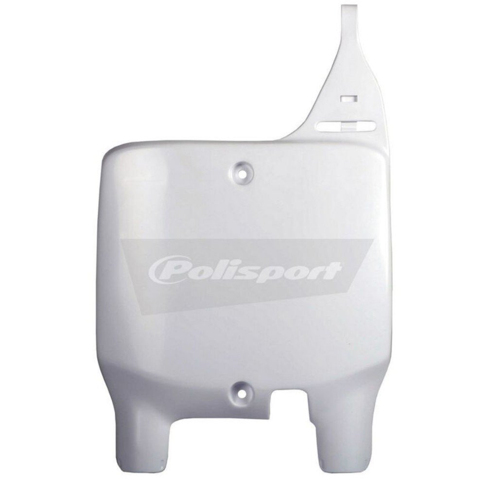 Placa frontal portanúmeros Polisport Suzuki RM 125/250 99-00 Blanco
