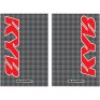 Adhesivo horquilla Carbon Kayaba Rojo\Blanco 2 PCS