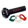Puño acelerador rápido Domino XM2 negro sin puño