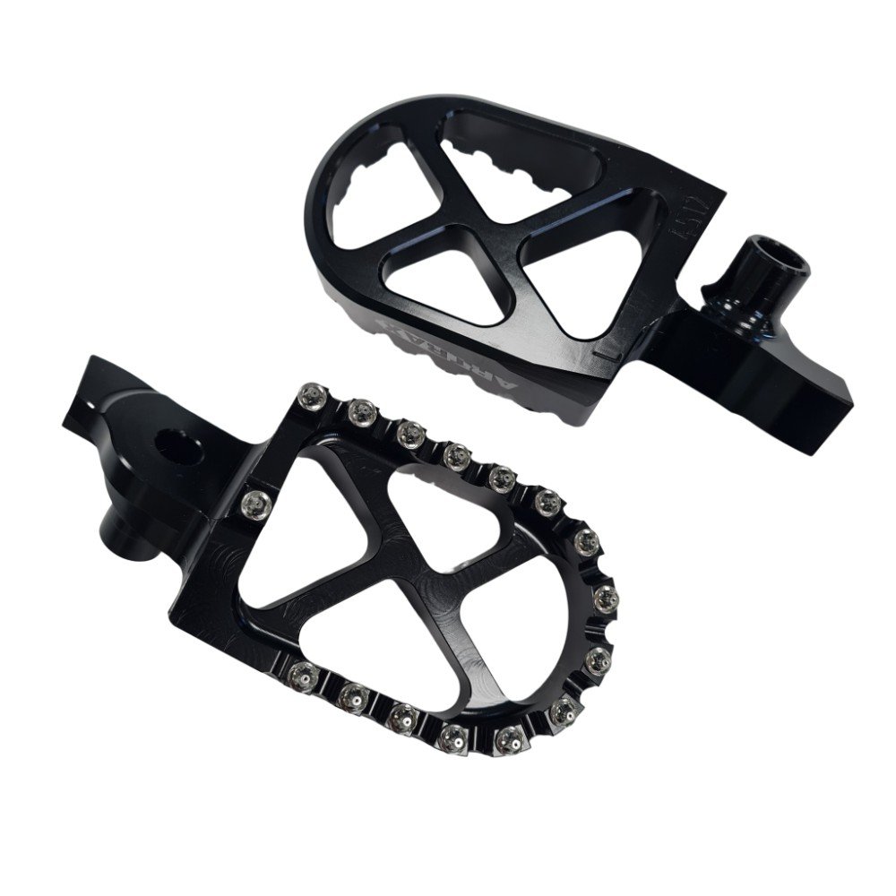 Estriberas sobredimensionadas Artrax Suzuki RMZ 250/450 (05-09) negro