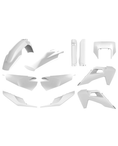 Full kit de plásticos Polisport Husqvarna TE/FE 20-23 Full kit de plásticos Polisport Husqvarna TE/FE 20-23