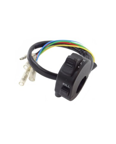 Llave luces racing con paro