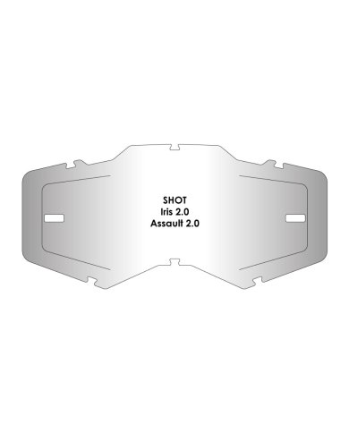 Cristal Airscreen con aberturas laterales Shot Iris/Assault 2.0