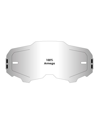Cristal Airscreen con aberturas laterales 100% Armega Cristal Airscreen con aberturas laterales 100% Armega