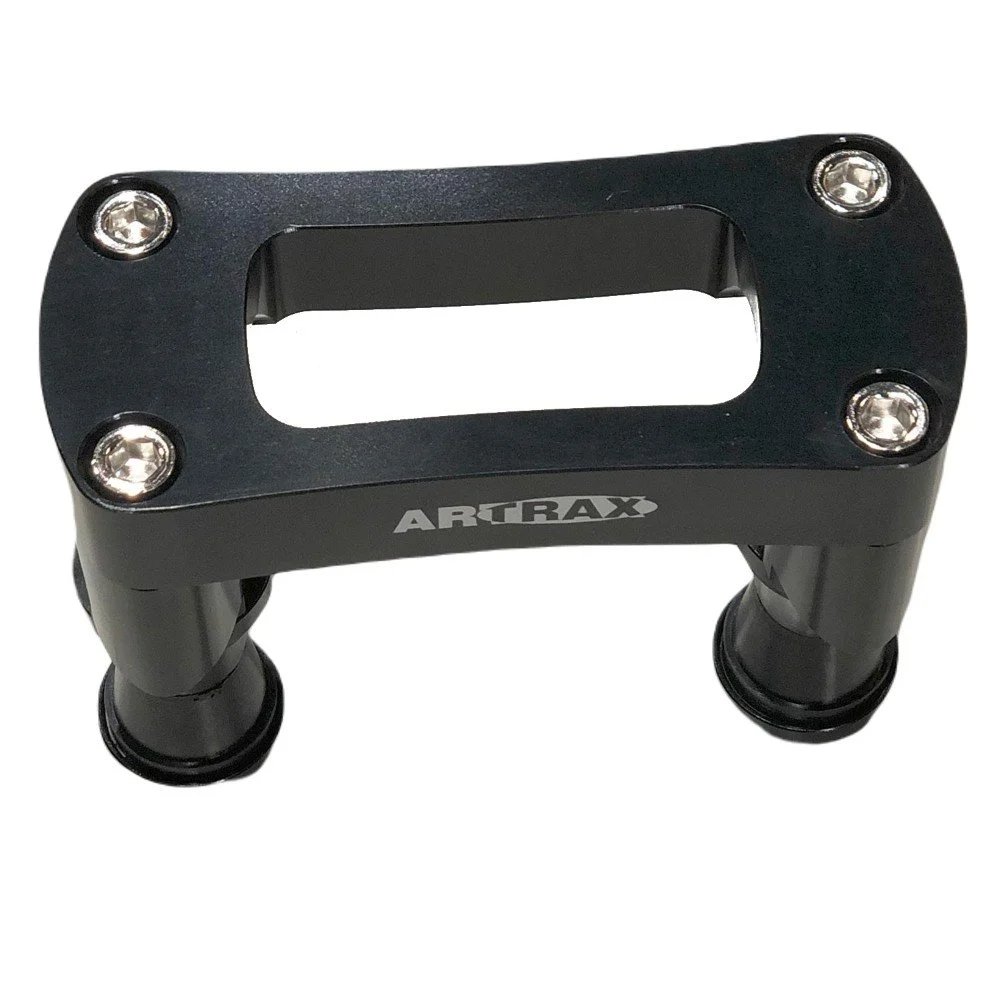 TORRETAS ARTRAX PARA COLUMNA DIRECCION NEGRA 28mm