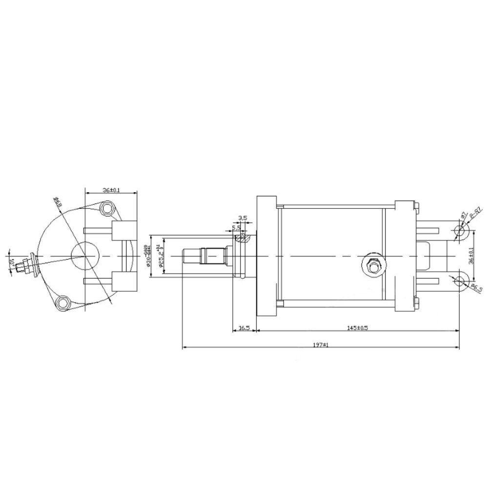 Motor arranque Yamaha Raptor 660 01-05