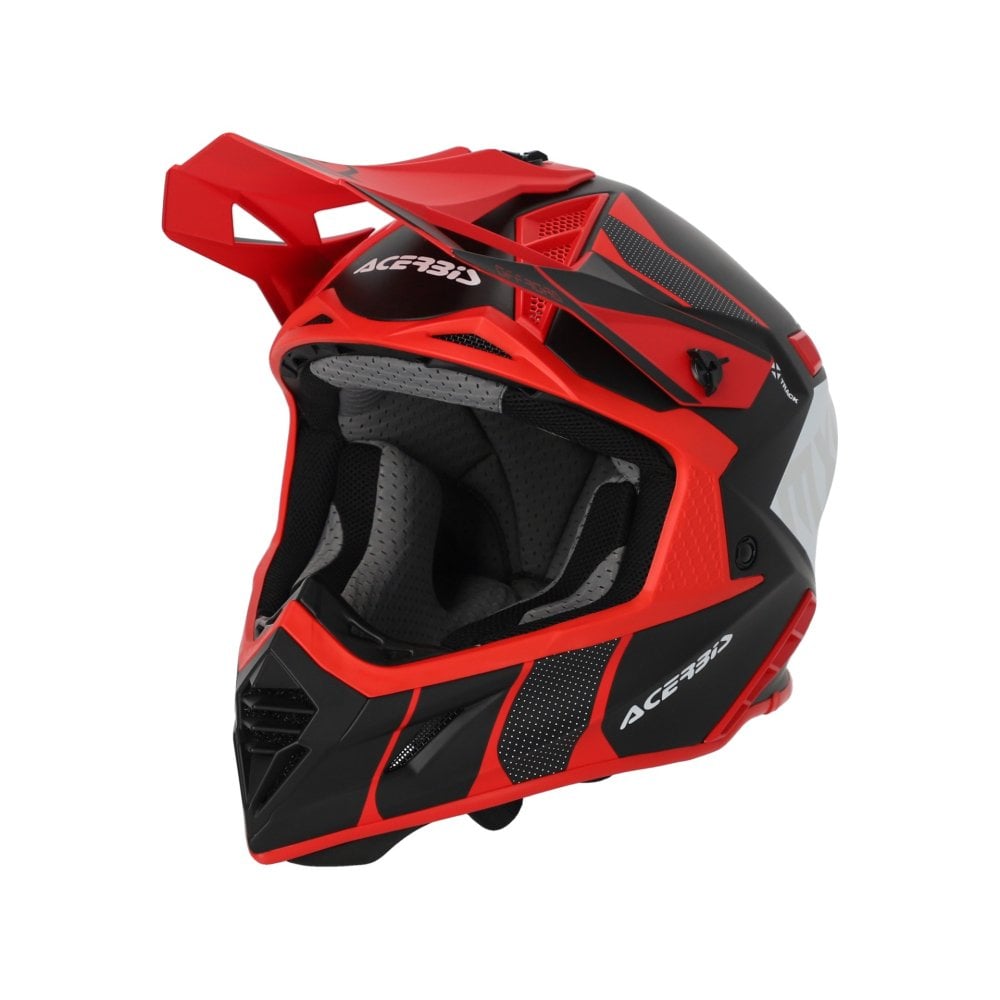 Casco Acerbis Linear Rojo/Blanco