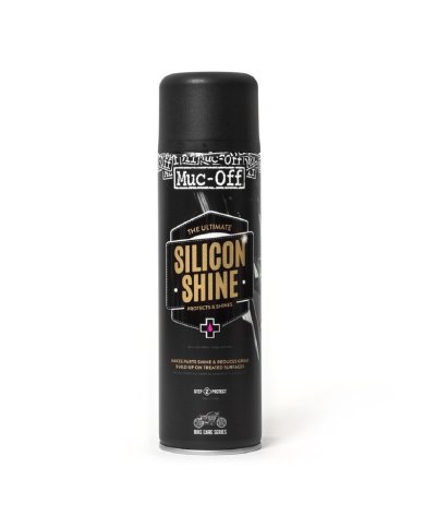 Abrillantador y protector Muc-Off Silicone Shine Spray 500ML
