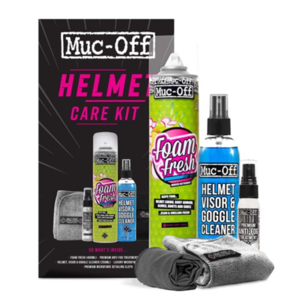 Kit cuidado casco y gafas Muc-off premium