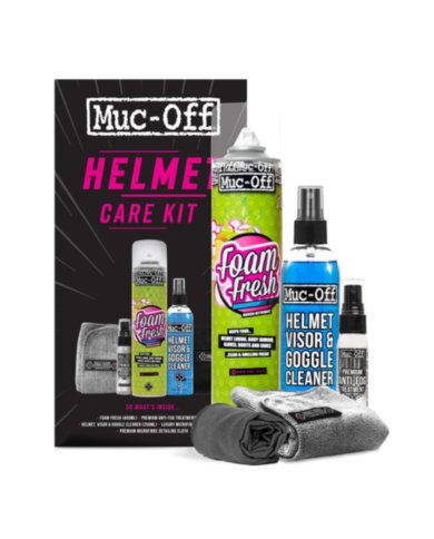 Kit cuidado casco y gafas Muc-off premium