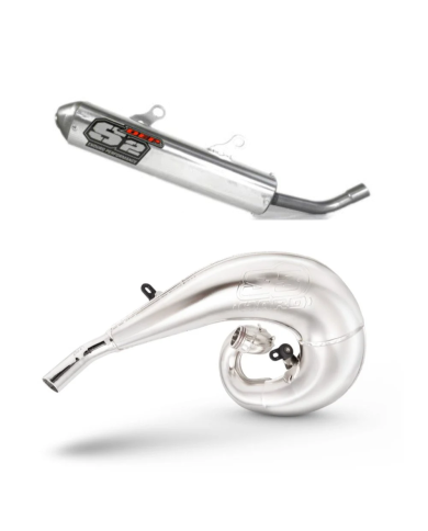 Silencioso DEP + Escape S3 KTM 250/300 20-23 HUSQVARNA 250/300 20-23 GASGAS EC 250/300 21-23