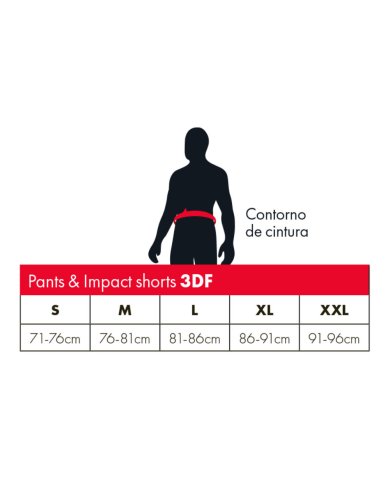 Pantalón corto Leatt Impact 3DF 5.0 Pantalón corto Leatt Impact 3DF 5.0