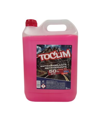 Anticongelante Toclim G12 organico rosa 5L