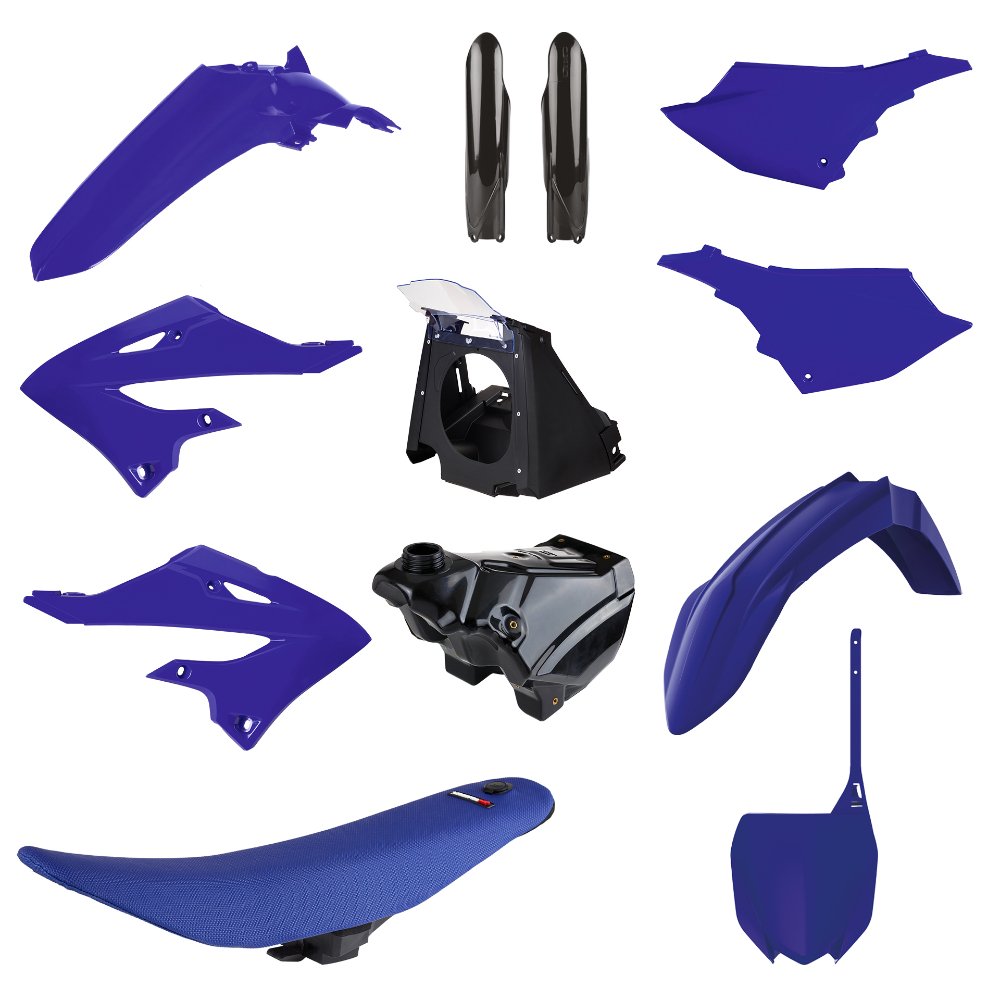 Kit de plásticos Polisport Restyling Yamaha YZ125/250 02-21 estilo 2025