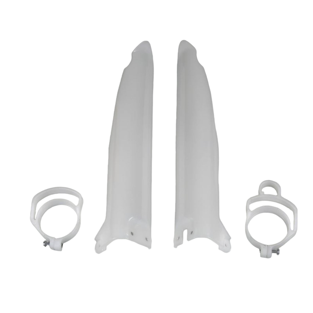 Protector horquilla blanco Kawasaki KX 125/250/500 96-03