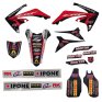 Kit de Pegatinas BLACKBIRDRACING Honda CRF 450 R 09 - 12 / CRF 250 R 10-13