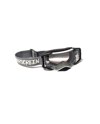 Gafas Airscreen Aero EX 03 Gris/Blanca cristal con aberturas laterales