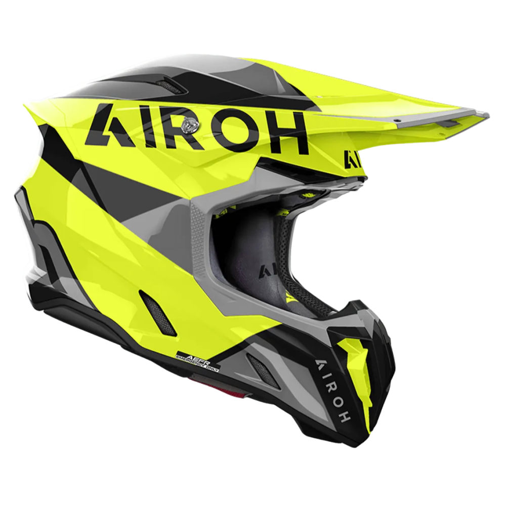 Casco Airoh Twist 3 King Amarillo