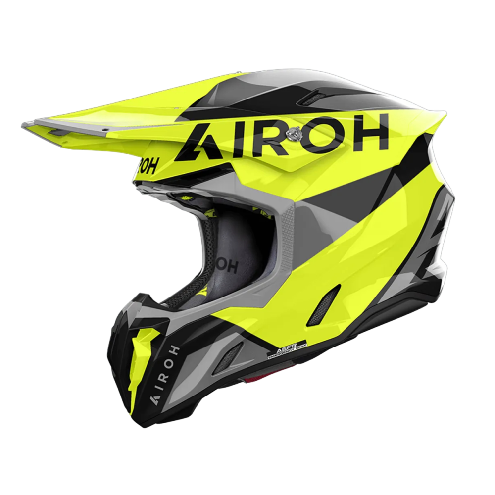 Casco Airoh Twist 3 King Amarillo