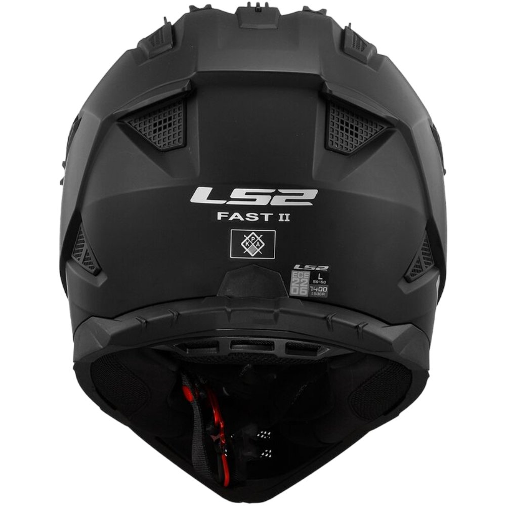 Casco LS2 MX708 Fast II Solid Negro Mate