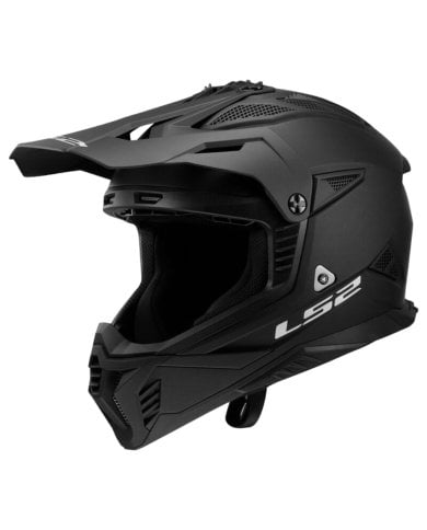 Casco LS2 MX708 Fast II Solid Negro Mate