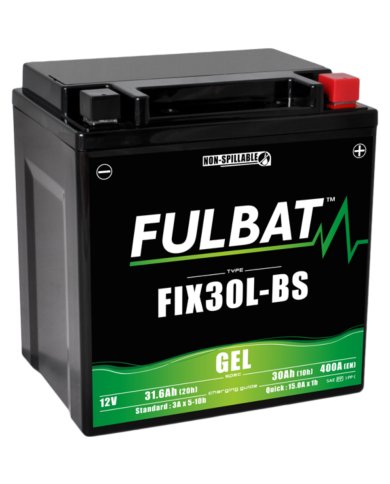 Batería Fulbat FIX30L-BS GEL (GHD32HL-BS)