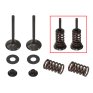 Kit válvulas completo escape con muelles Kawasaki KX 450 F 09-15