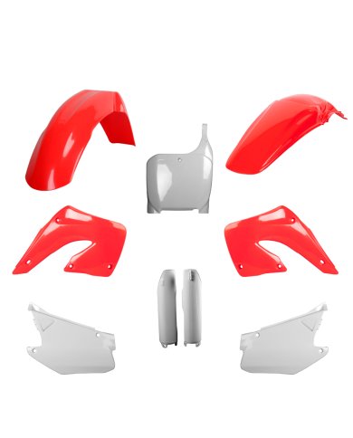 Full kit de plásticos Polisport Honda CR 125/250 00-01 Réplica Full kit de plásticos Polisport Honda CR 125/250 00-01 Réplica