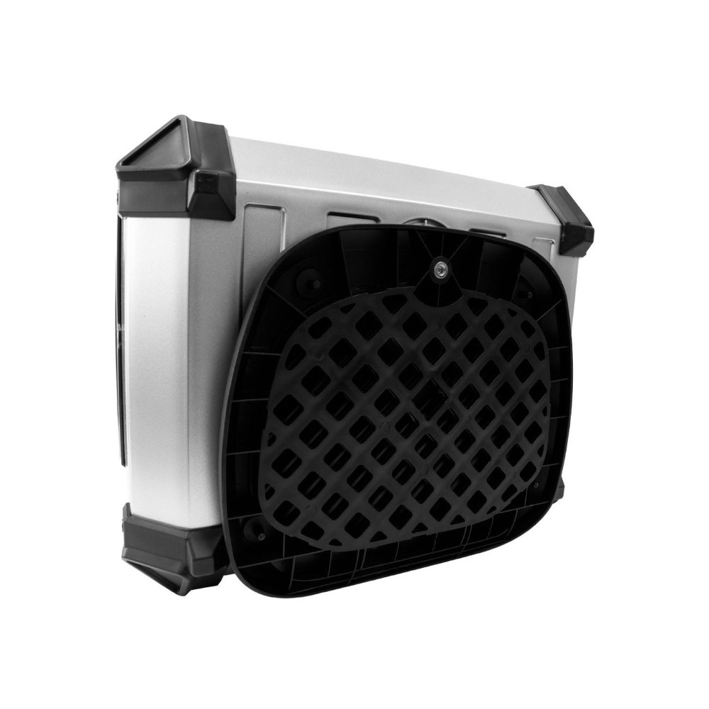 Baúl de Plástico imitación a  aluminio 45L