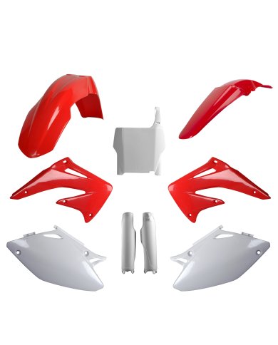 Full Kit de plasticos POLISPORT Honda CRF 450R 04 Réplica Full Kit de plasticos POLISPORT Honda CRF 450R 04 Réplica