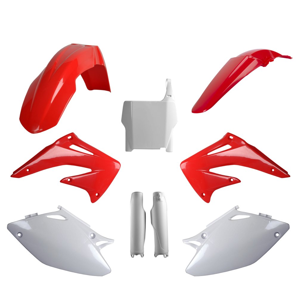 Full Kit de plasticos POLISPORT Honda CRF 450R 04 Réplica