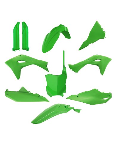 Full kit plásticos Kawasaki KX 250 4T 2025 / 450 4T 24-25 Full kit plásticos Kawasaki KX 250 4T 2025 / 450 4T 24-25