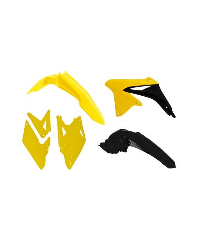 Kit de Plásticos Racetech Suzuki RMX 450Z 20-19 Amarillo Negro Kit de Plásticos Racetech Suzuki RMX 450Z 20-19 Amarillo Negro