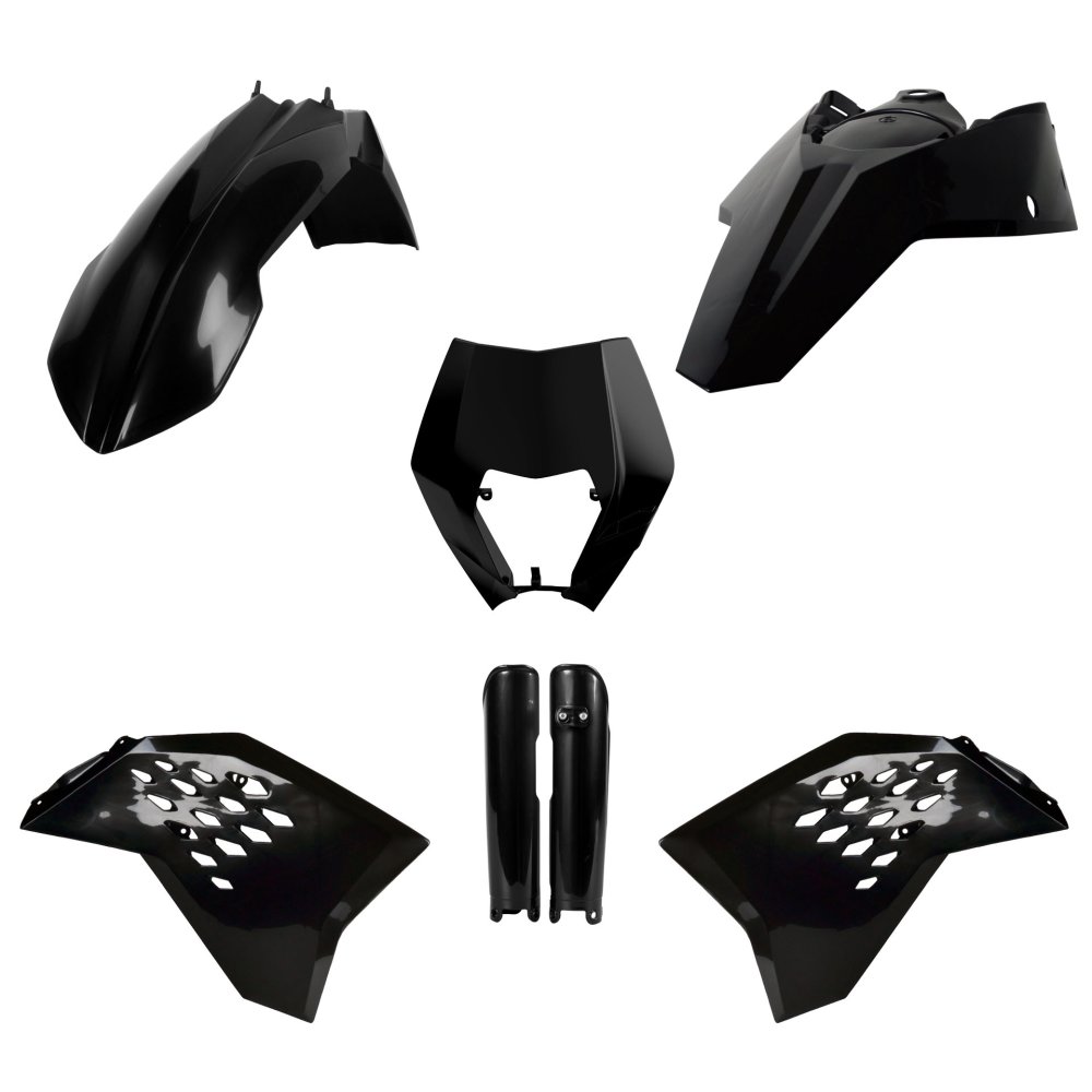 Full kit de plásticos Polisport KTM EXC/EXC-F  08-11