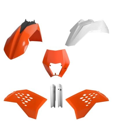 Full kit de plásticos Polisport KTM EXC/EXC-F  08-11