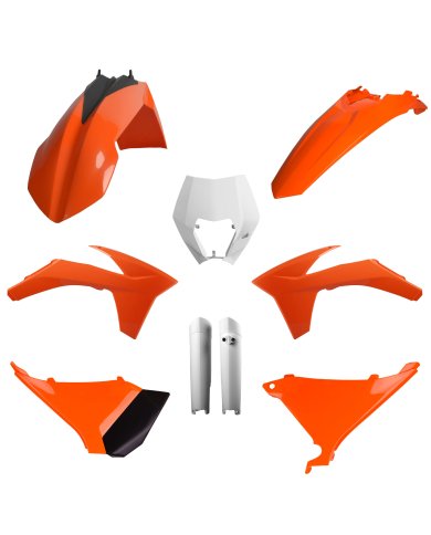 Full kit de plásticos Polisport KTM EXC/EXC-F  12-13 Full kit de plásticos Polisport KTM EXC/EXC-F  12-13