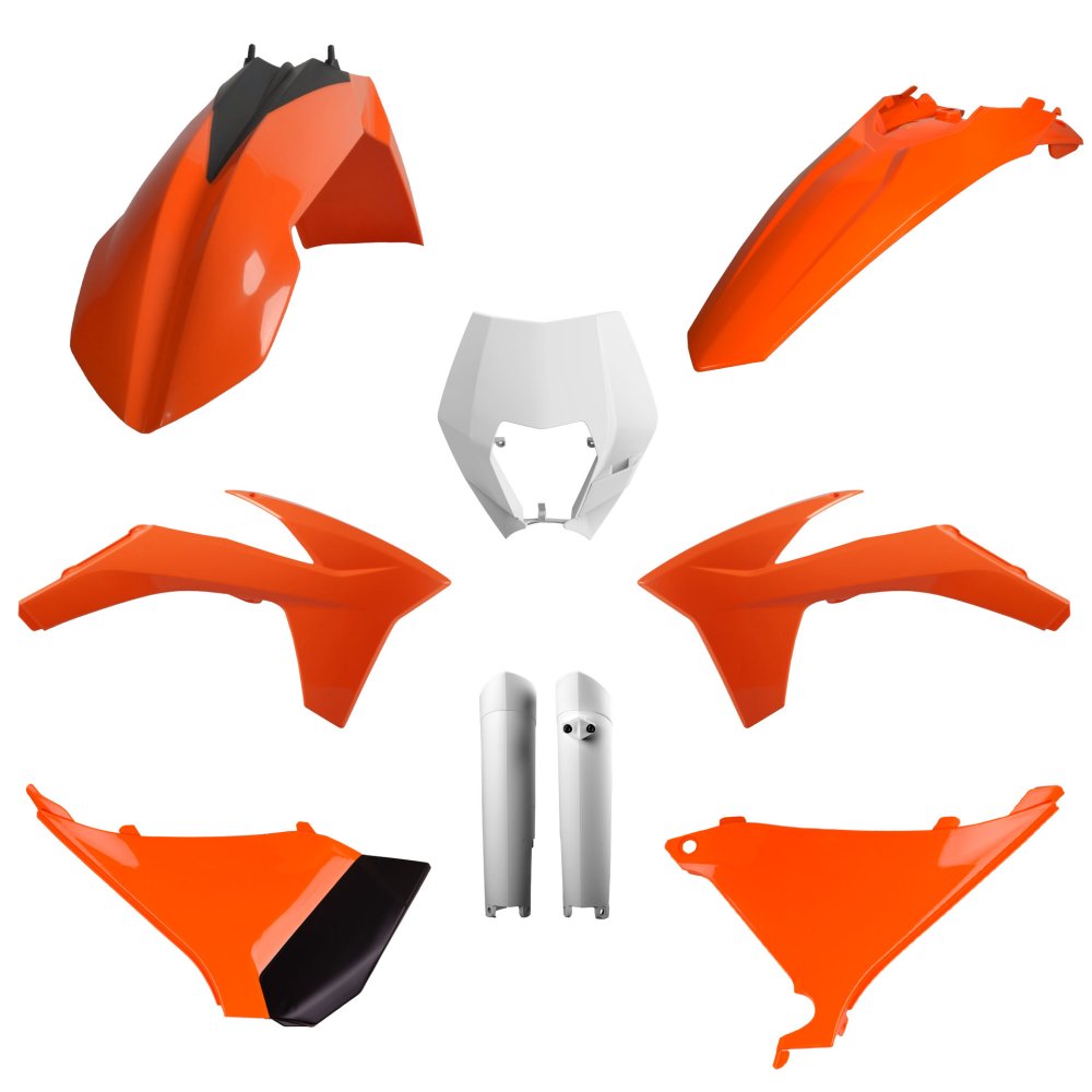 Full kit de plásticos Polisport KTM EXC/EXC-F  12-13
