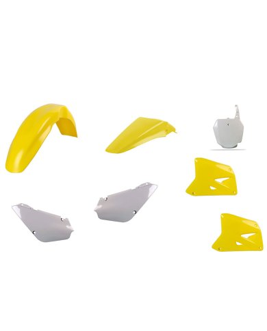 Kit de plásticos Polisport Suzuki RM 85 02-24 Kit de plásticos Polisport Suzuki RM 85 02-24
