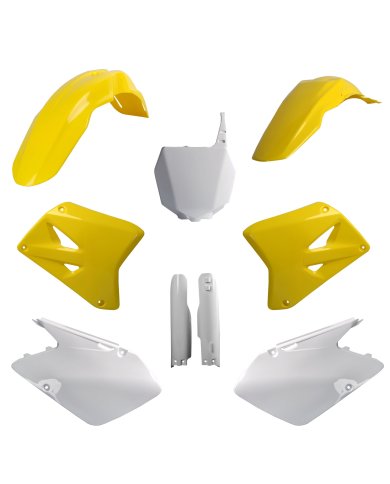 Full kit de plásticos Polisport Suzuki RM 125/250 01-06 Original