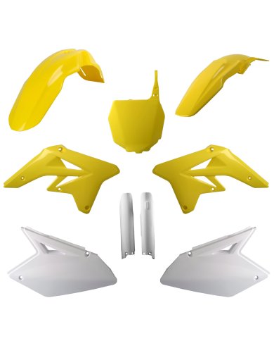 Full kit de plásticos Polisport Suzuki RMZ 250 07-09 Original Full kit de plásticos Polisport Suzuki RMZ 250 07-09 Original
