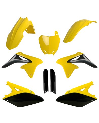 Full kit de plásticos Polisport Suzuki RMZ 250 10-18