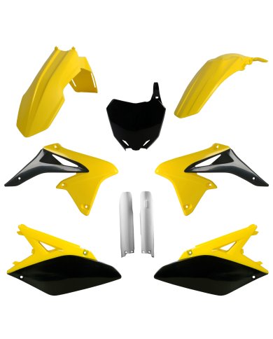 Full kit de plásticos Polisport Suzuki RMZ 250 10-18 Full kit de plásticos Polisport Suzuki RMZ 250 10-18