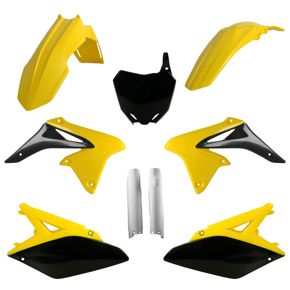 Full kit de plásticos Polisport Suzuki RMZ 250 10-18