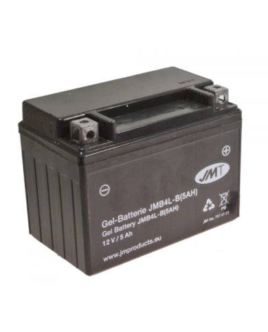 Batería moto YB4L-B 5A Gel JMT Batería moto YB4L-B 5A Gel JMT