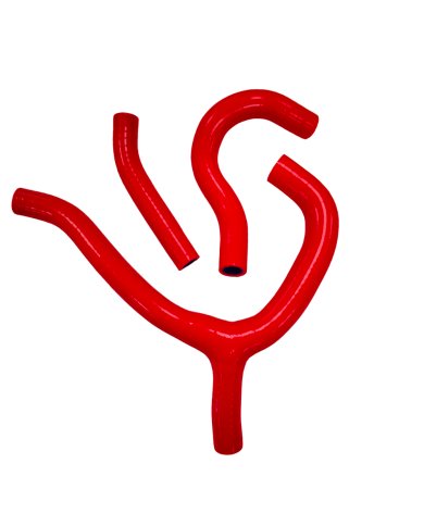 Manguitos de radiador Honda CRF 250 R 2014 rojos Manguitos de radiador Honda CRF 250 R 2014 rojos