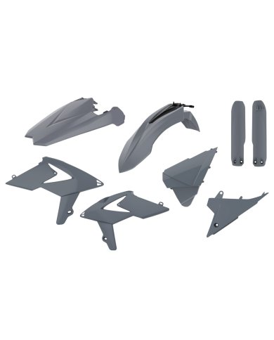 Full kit de plásticos Polisport Beta RR 2T/4T 2019 Gris Full kit de plásticos Polisport Beta RR 2T/4T 2019 Gris