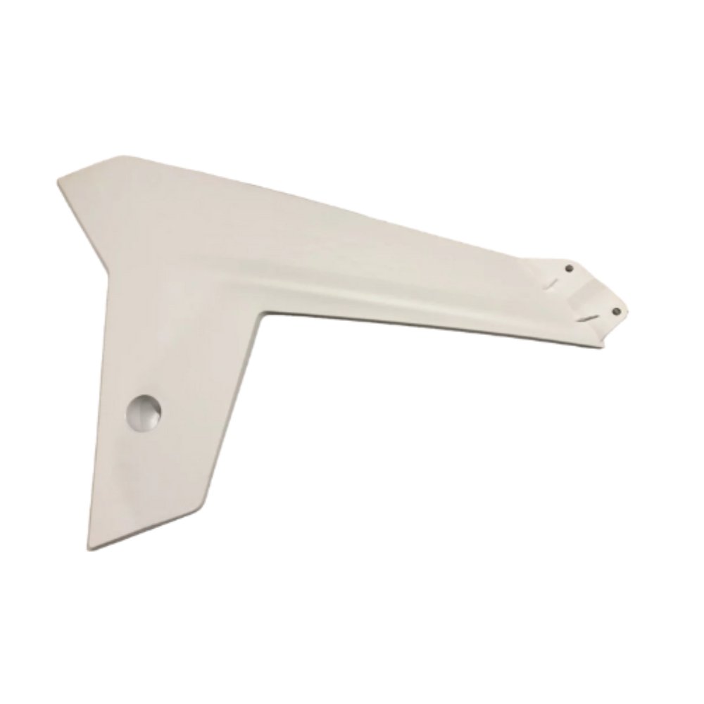 Tapa lateral radiador inferior izquierda blanca Gas Gas EC 2013