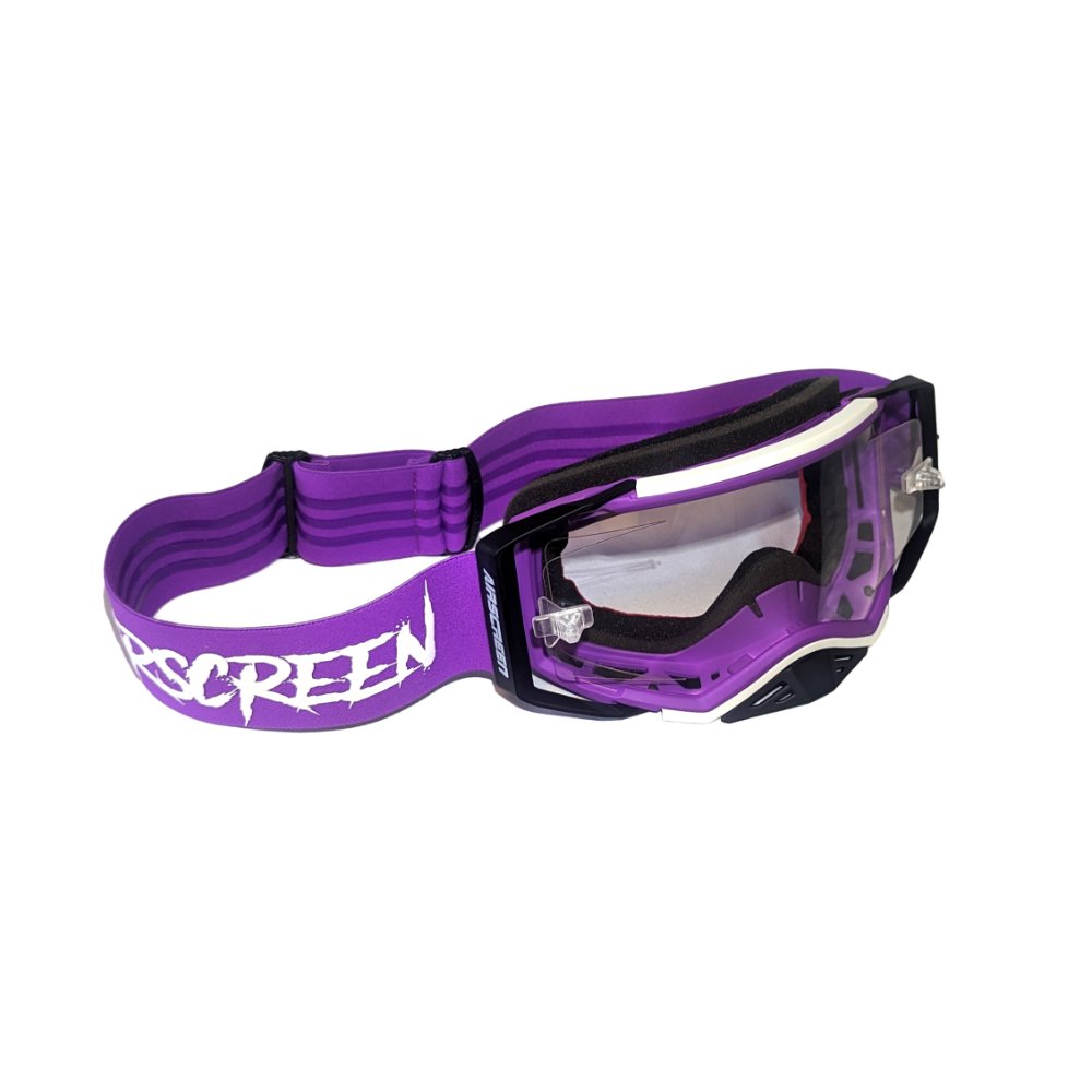 Gafas Airscreen Aero EX 05 Morada cristal con aberturas laterales