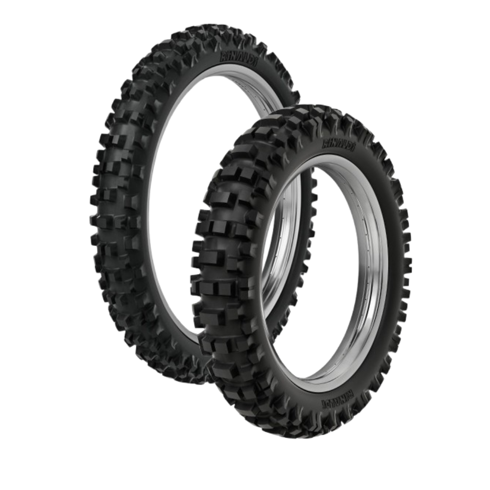 Combo neumáticos Rinaldi enduro 80/100-21 & 110/100-18