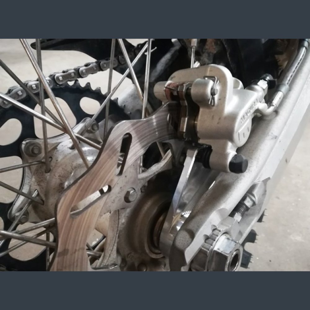 Protector de disco de freno trasero P-Tech Husqvarna TE/FE 125-501 (18-21)